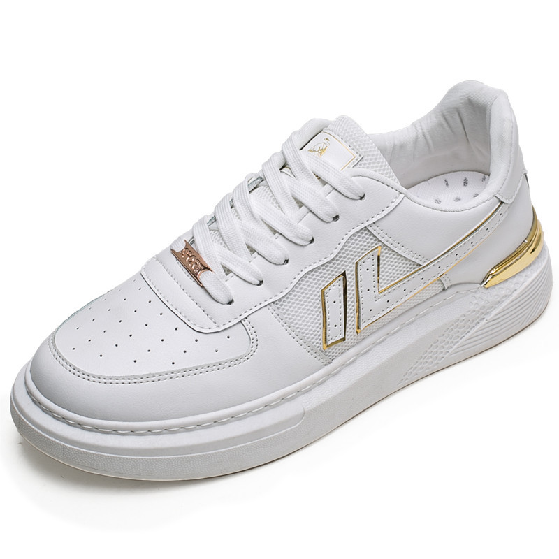 Picture of New men's shoes youth trend shoes sports casual luminous sneakers - Black