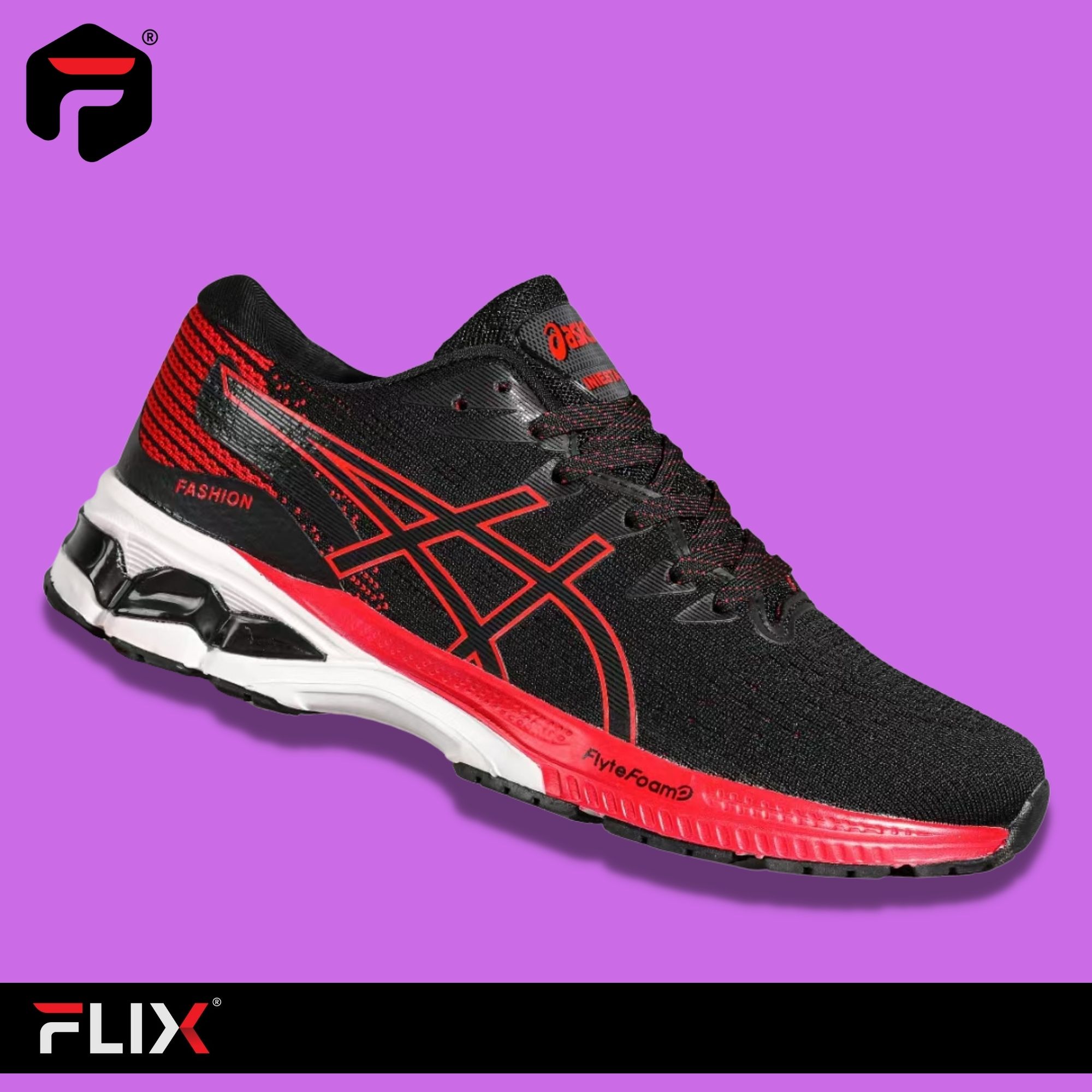 Picture of Men's sports breathable fashion men sneakers running shoes casual sneakers - Black