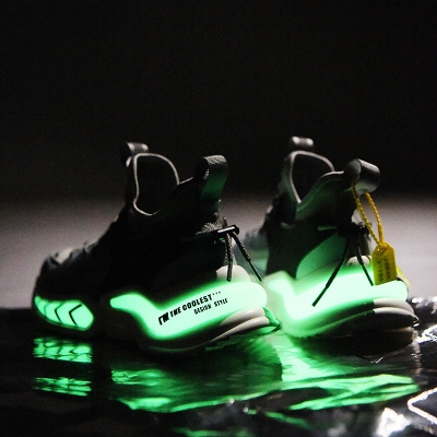 Picture of shoes for men flying woven breathable trendy men's shoes -casual sneaker spring sneakers for men