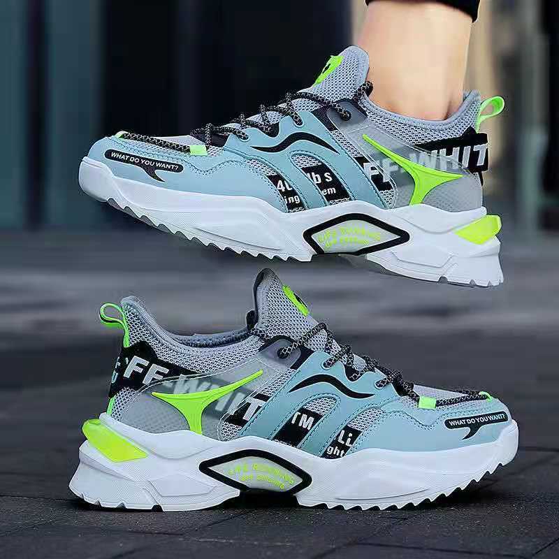 Picture of New Fashion Men's shoes Trendy Sneaker Waterproof Shoes for men fashion Shoes - Sneakers For Men - Blue Gray