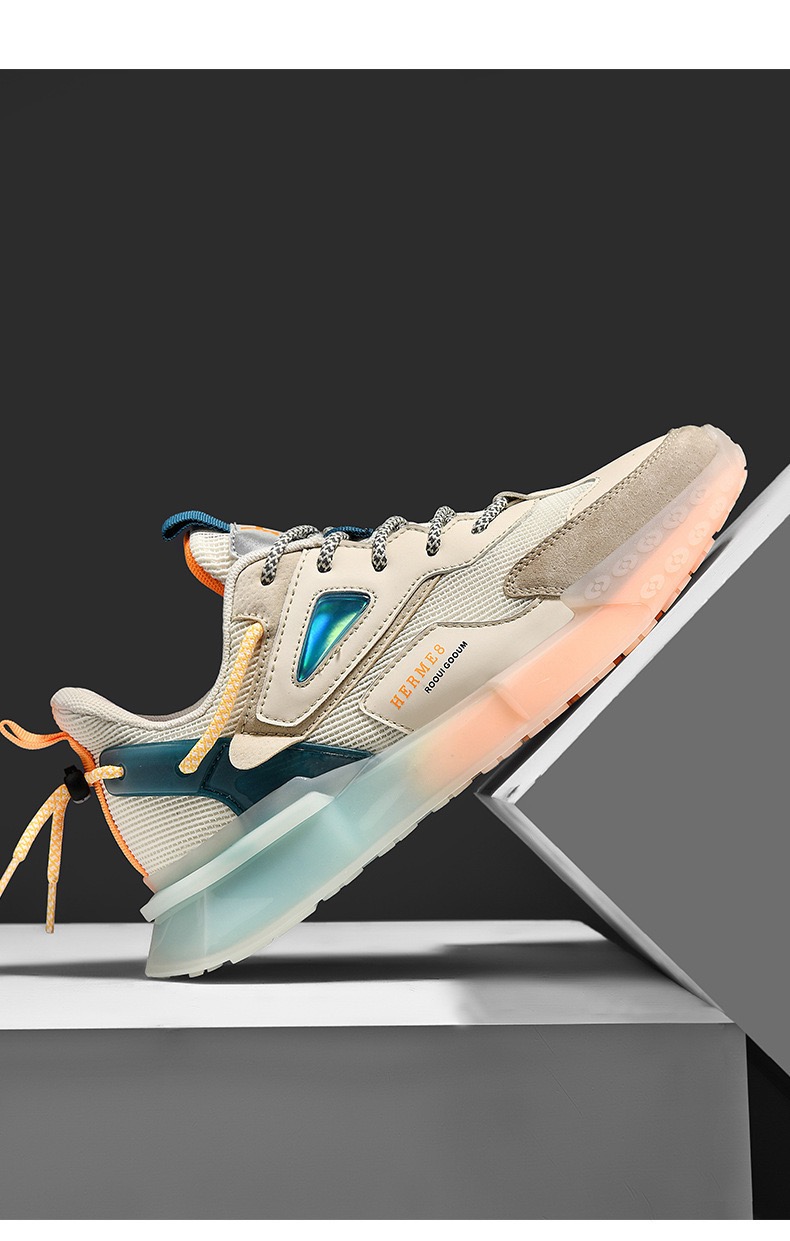 Picture of Men's Shoes 2024 Trendy Summer sneaker Breathable Sports Sneakers for men Casual All-match shoes for men - Lavender