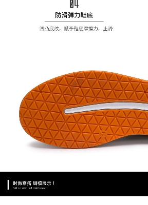 Picture of 2022 new men's breathable tide shoes men's casual sports style shoes net shoes Korean version trend black - Light Ash