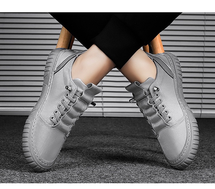 Picture of Shoes for men new breathable thin comfortable sneaker mesh outdoor leisure mesh sneakers for men - Grey