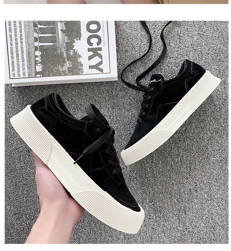 Picture of Shoes for men new breathable thin comfortable sneaker mesh outdoor leisure mesh sneakers for men Black - Black