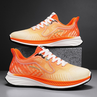 Picture of Flix Footwear shoes for men new breathable thin comfortable mesh outdoor leisure mesh sneakers for men - Orange