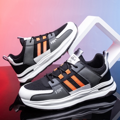 Picture of Flix Footwear shoes for men summer breathable shoes mesh casual running sneakers for men - Black