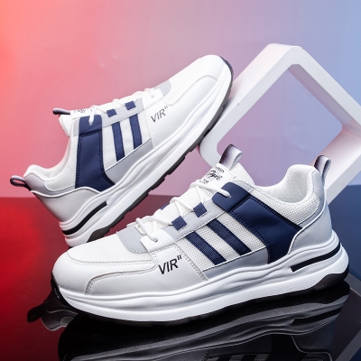 Picture of Flix Footwear shoes for men outdoor fashionable breathable mesh shoes low-cut slip-ons casual sneakers for men - White