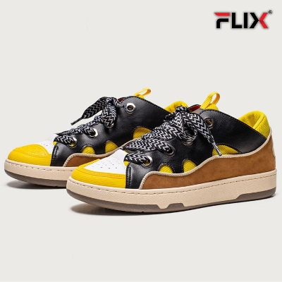 Picture of 2024 autumn new color matching shoes men's fashion shoes breathable casual - Shoes - Yellow
