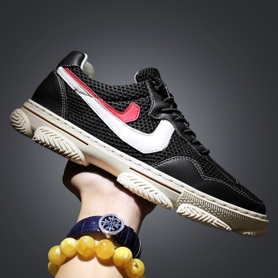 Picture of New Shoes Flying Knitted Socks men Shoes Explosion Models Shoes New Generation - Shoes - Black