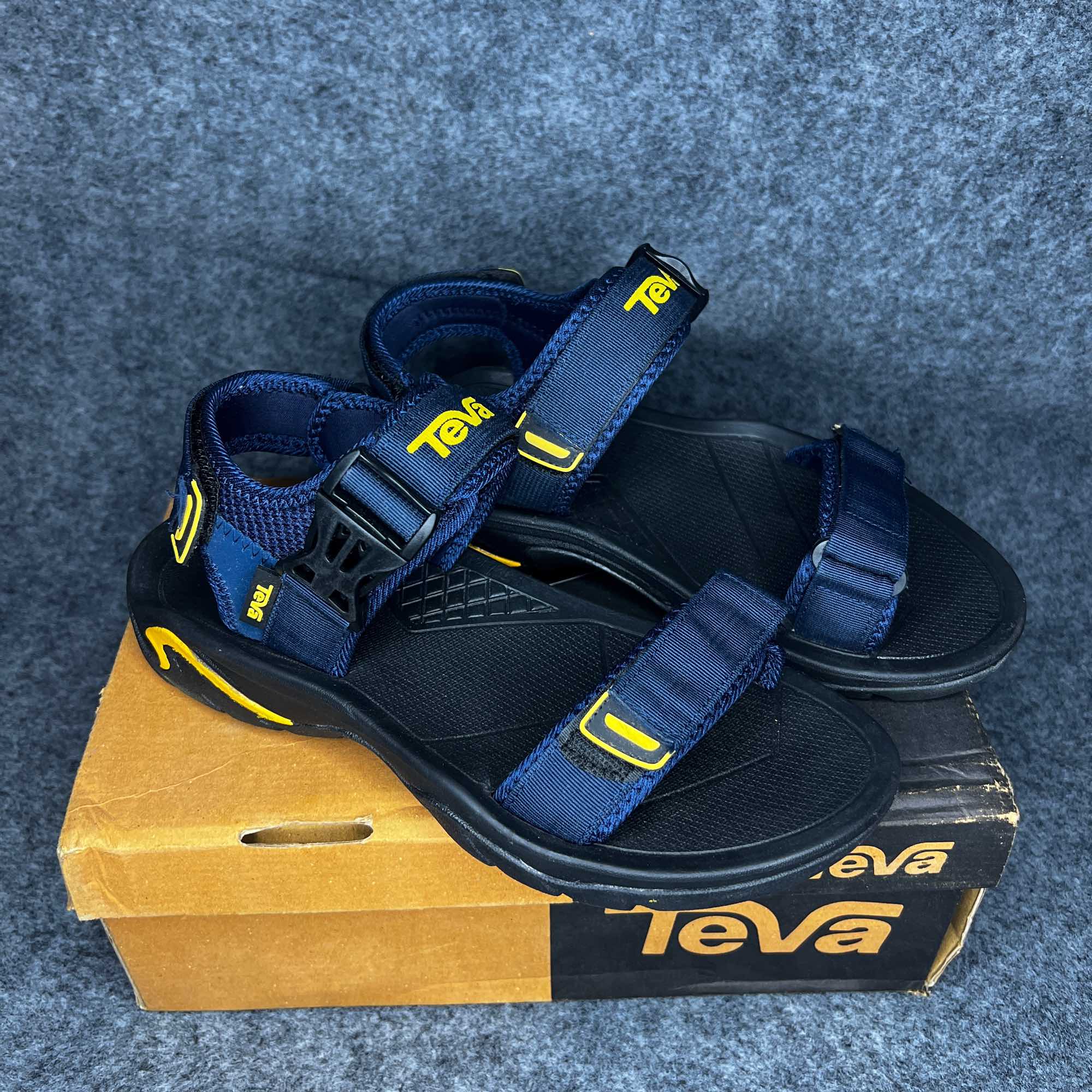 Picture of Flix Footwear Performer Sports Sandal for Men with Excellent Gripping Power - Blue