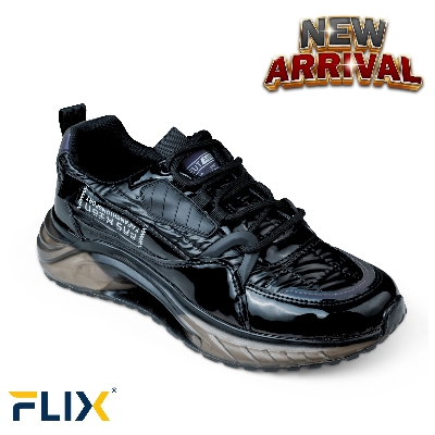 Picture of Shoes for men Summer breathable new versatile sports men's shoes casual sneaker lace-up running shoes sneakers for men - Black