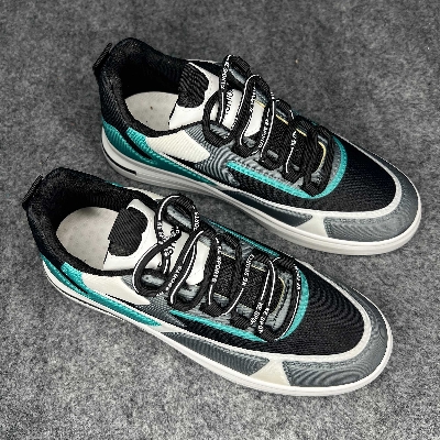 Picture of shoes for men casual fashionable sneaker men's shoes trend all-match sneakers for men - Black