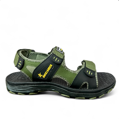 Picture of Men’s Green Outdoor Sandals | ROCKLANDER Comfortable & Durable Sandals for Men | Anti-Slip Stylish Summer Footwear - Green