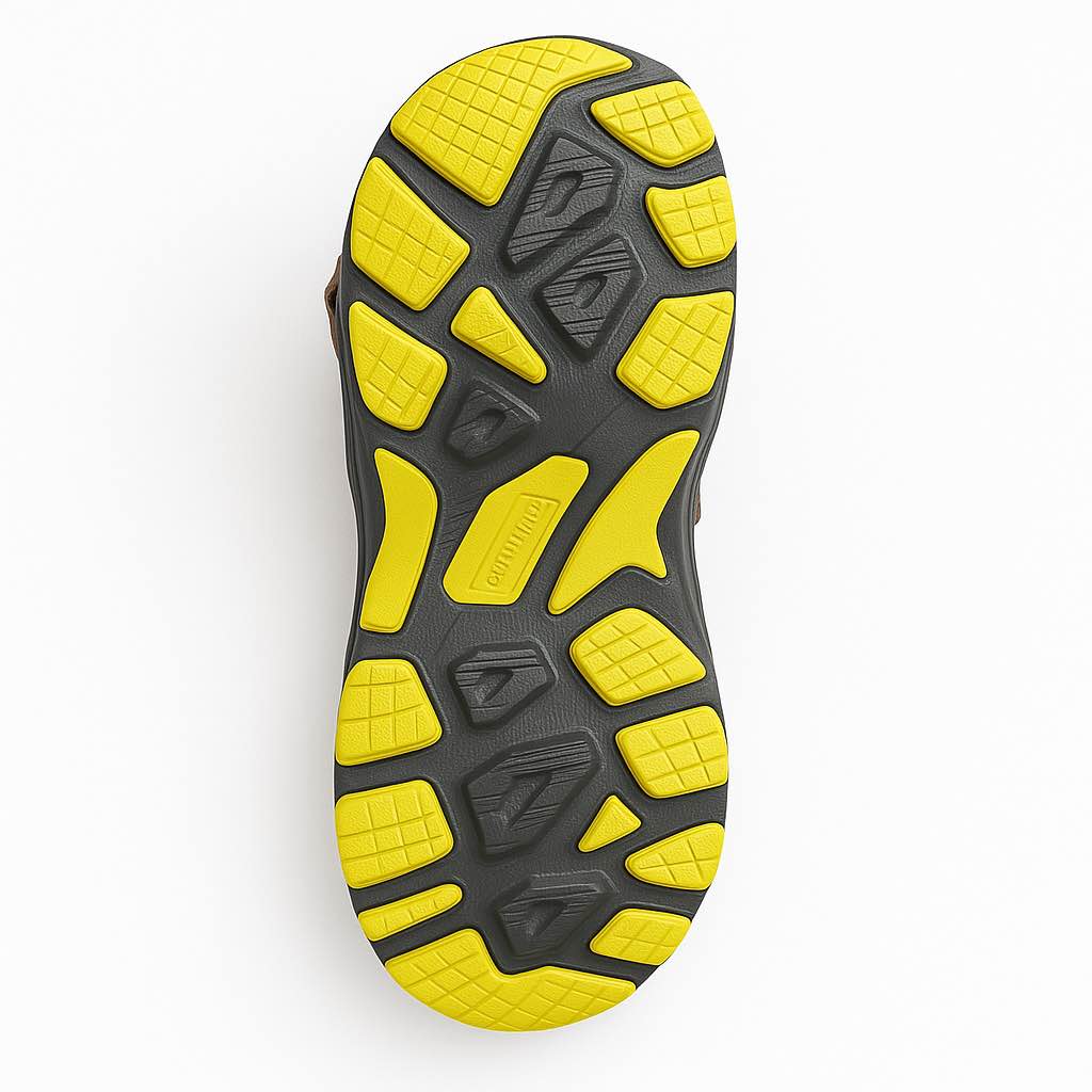 Picture of CAMEL Men’s Comfortable Outdoor Sandals | Lightweight Triple-Strap Sandals for Casual & Daily Use - Beige