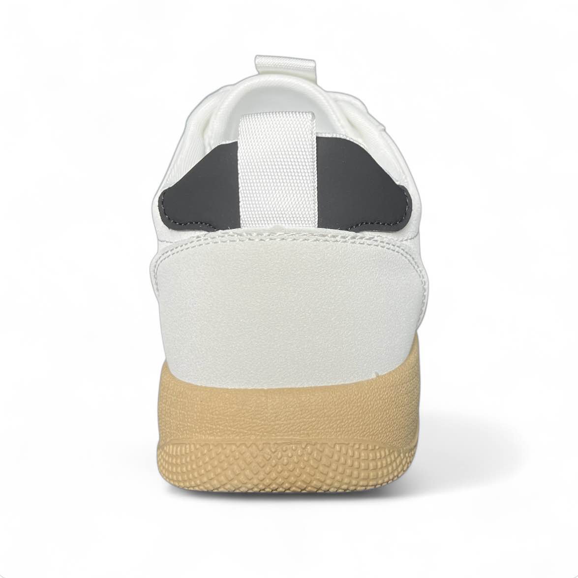 Picture of Men’s White Sneakers with Gum Sole | Stylish Juta Shoes for Men - White