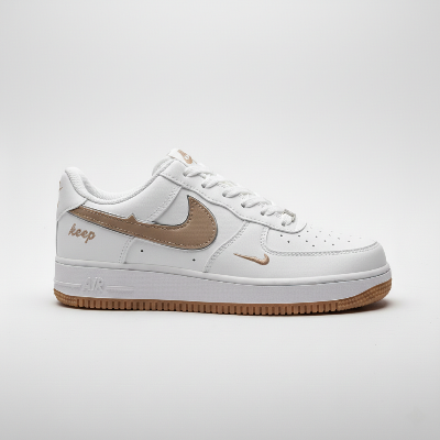 Picture of Superior White Brown Sneakers for Men | Casual Shoes for Men | Stylish Juta | - White