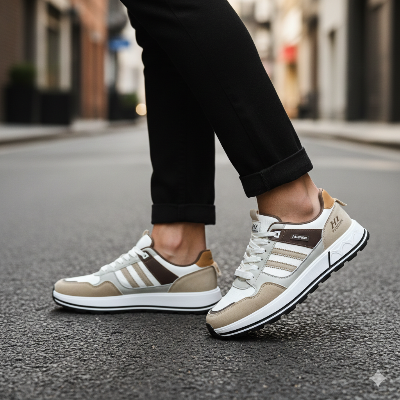 Picture of Luxury Monogram Sneakers for Man – Elite Lifestyle Juta - khaki