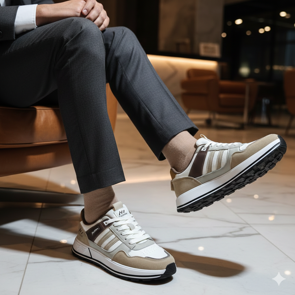 Picture of Luxury Monogram Sneakers for Man – Elite Lifestyle Juta - khaki