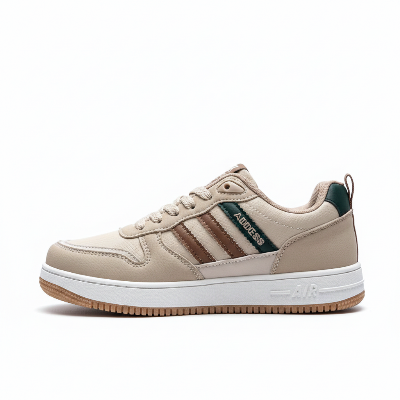 Picture of Premium Beige Green Sneakers for Men | Casual Shoes for Men | Stylish Juta | Comfortable Men Shoes Sneakers - Beige