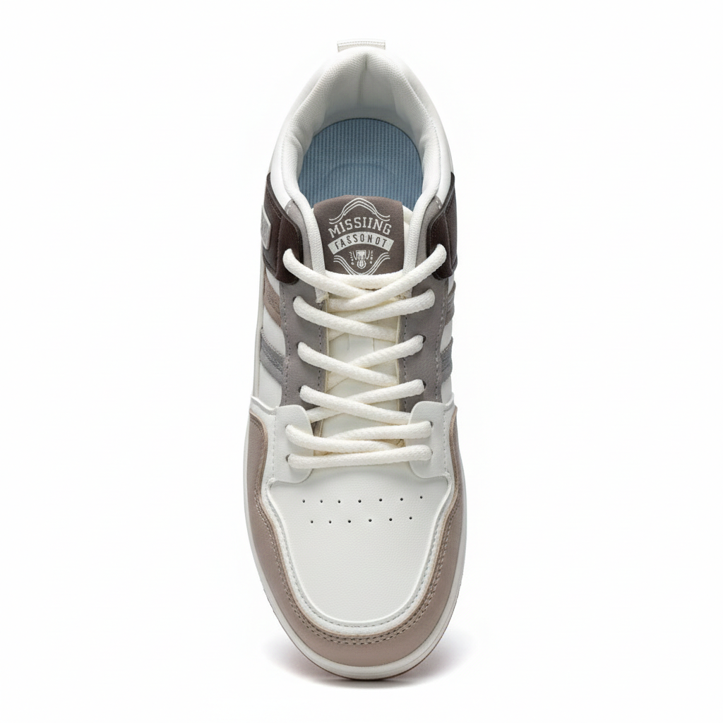 Picture of Luxary Beige Casual Sneakers for Men | Trendy Shoes for Men | Stylish Juta | - Beige