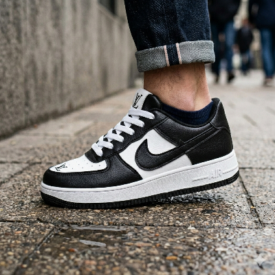 Picture of Premium Men’s Fashion Sneakers – Stylish & Durable - Black