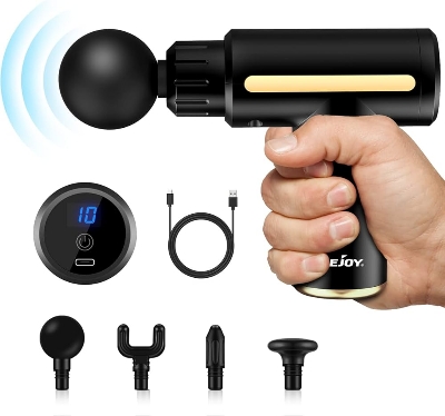 Picture of Mini Electric Deep Tissue Muscle Massager – 4 Heads & Adjustable Speed