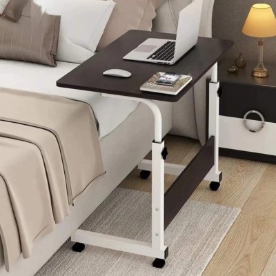 Picture of Adjustable Portable Laptop Table – Study & Work Desk with Wheels
