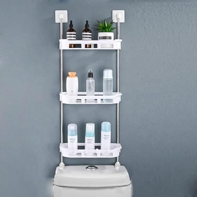 Picture of 3 Layer Bathroom Corner Shelf Organizer – Wall Mounted Storage Rack