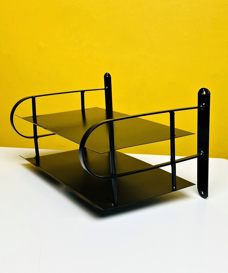 Picture of WiFi Router Wall Mount Shelf | Multipurpose Router Stand with Cable Organizer | Space Saving Holder