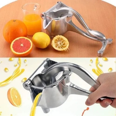 Picture of Heavy Duty Manual Juicer | Stainless Steel Hand Press Citrus Juicer | Lemon Orange Juice Squeezer
