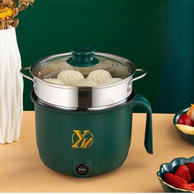 Picture of Electric Multi-Function Cooking Pot | Mini Rice Cooker & Steamer | Portable Hot Pot  Alternative SEO Titles: