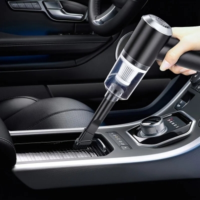 Picture of Portable Handheld Vacuum Cleaner | High Suction Mini Auto Vacuum | Cordless Car Cleaner