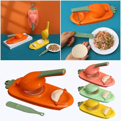 Picture of 2-in-1 Pitha Maker – Big Size Dumpling Press and Cutter for Easy Homemade Pithas