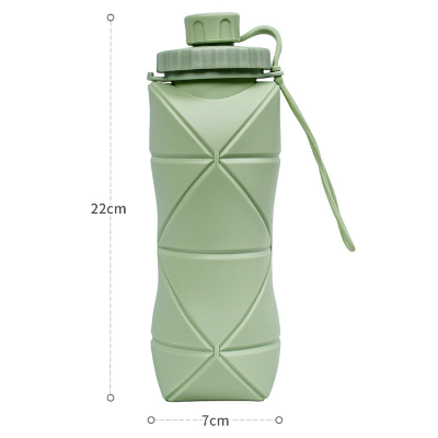 Picture of Silicone Foldable Water Bottle For Traveling And Outdoor Sports, Summer Essentials
