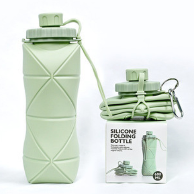 Picture of Silicone Foldable Water Bottle For Traveling And Outdoor Sports, Summer Essentials