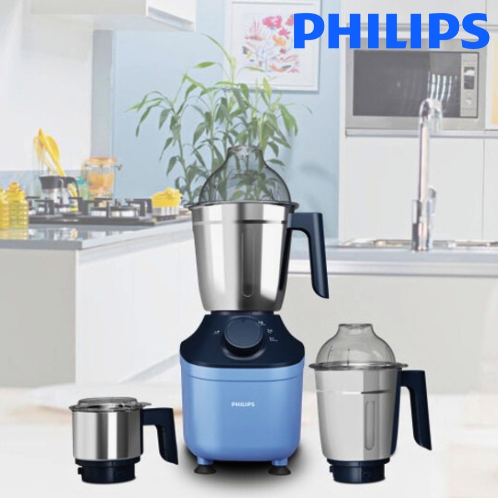 Picture of Philips HL7773 800 Watt Powerful motor Mixer Grinder with MicroGrind Technology Green