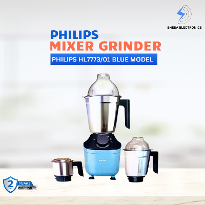 Picture of Philips HL7773 800 Watt Powerful motor Mixer Grinder with MicroGrind Technology Green