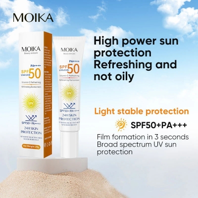 Picture of MOIKA SPF 50 UVA/UVB Waterproof Sunblock Sunscreen 25Gm