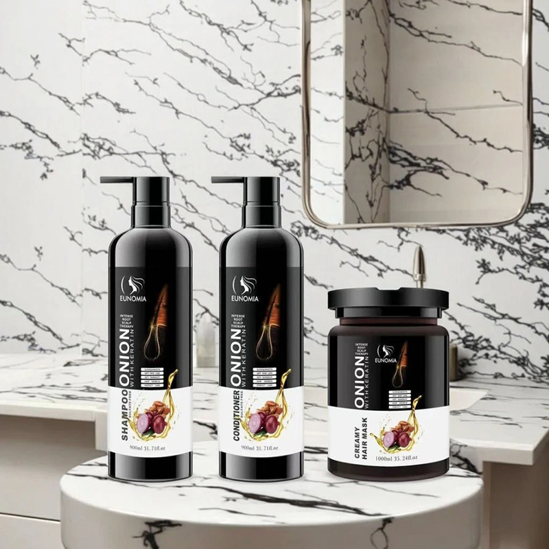 Picture of EUNOMIA Onion Essence Strengthens Repairs Shampoo 900ML