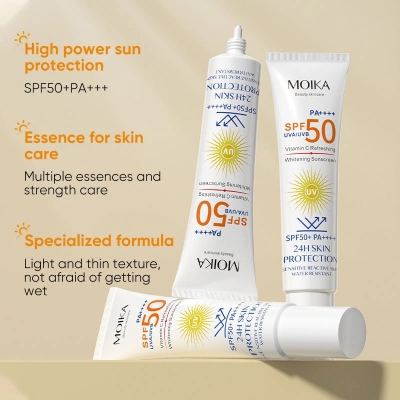 Picture of MOIKA SPF 50 UVA/UVB Waterproof Sunblock Sunscreen 25Gm