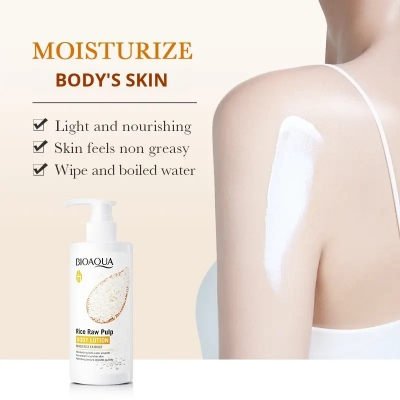 Picture of BIOAOUA Rice Puree Body Lotion 250 ML
