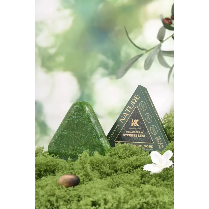 Picture of Keratine King Natural Usman Herbal Hair Strengthening Soap 100gm