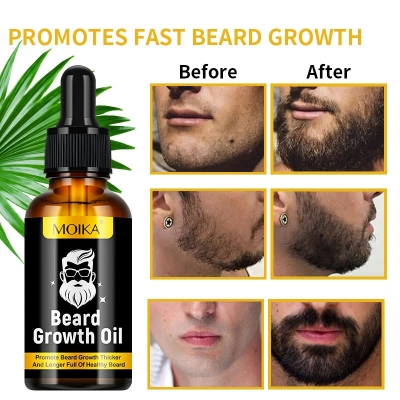 Picture of MOIKA Caffeine-Infused Beard Growth and Shine Oil 30ml