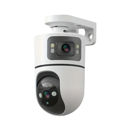 Picture of Smart v-380, Q9 home wi-fi color camera 2 lens 3 view , application 1080p endor wireless camera