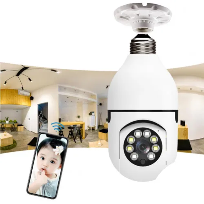 Picture of Smart 360° Rotated Security Camera HD 1080P with Two-way Audio, Motion Tracking, and Waterproof Design