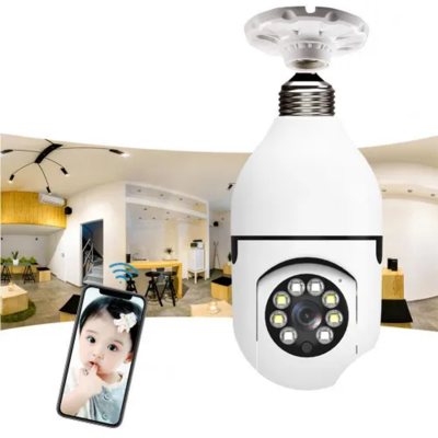 Picture of Smart 360° Rotated Security Camera HD 1080P with Two-way Audio, Motion Tracking, and Waterproof Design