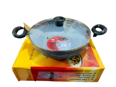Picture of Kiam Classic Non-Stick Karai With Glass Lid - 24cm