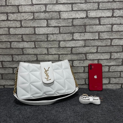 Picture of New Fashionable Trendy Geometric Chain PU Leather Waterproof  Women's Daily Versatile Single Strap Shoulder/Crossbody