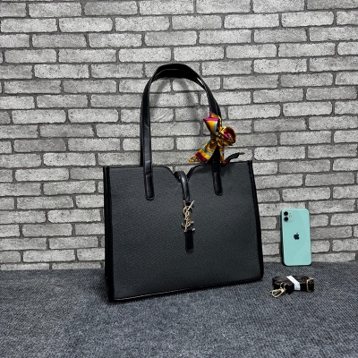 Picture of tote Bag Women Vintage Canvas Large Capacity Shoulder Bag Ladies Casual Everyday Drawstring Handbag