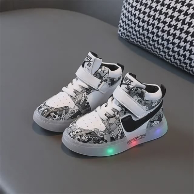 Picture of Kids LED Light Up Sneaker Glow  Unisex Breathable Athletic Shoes Casual Sports